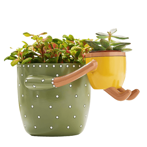 Helping Hand Cute Succulent Pots